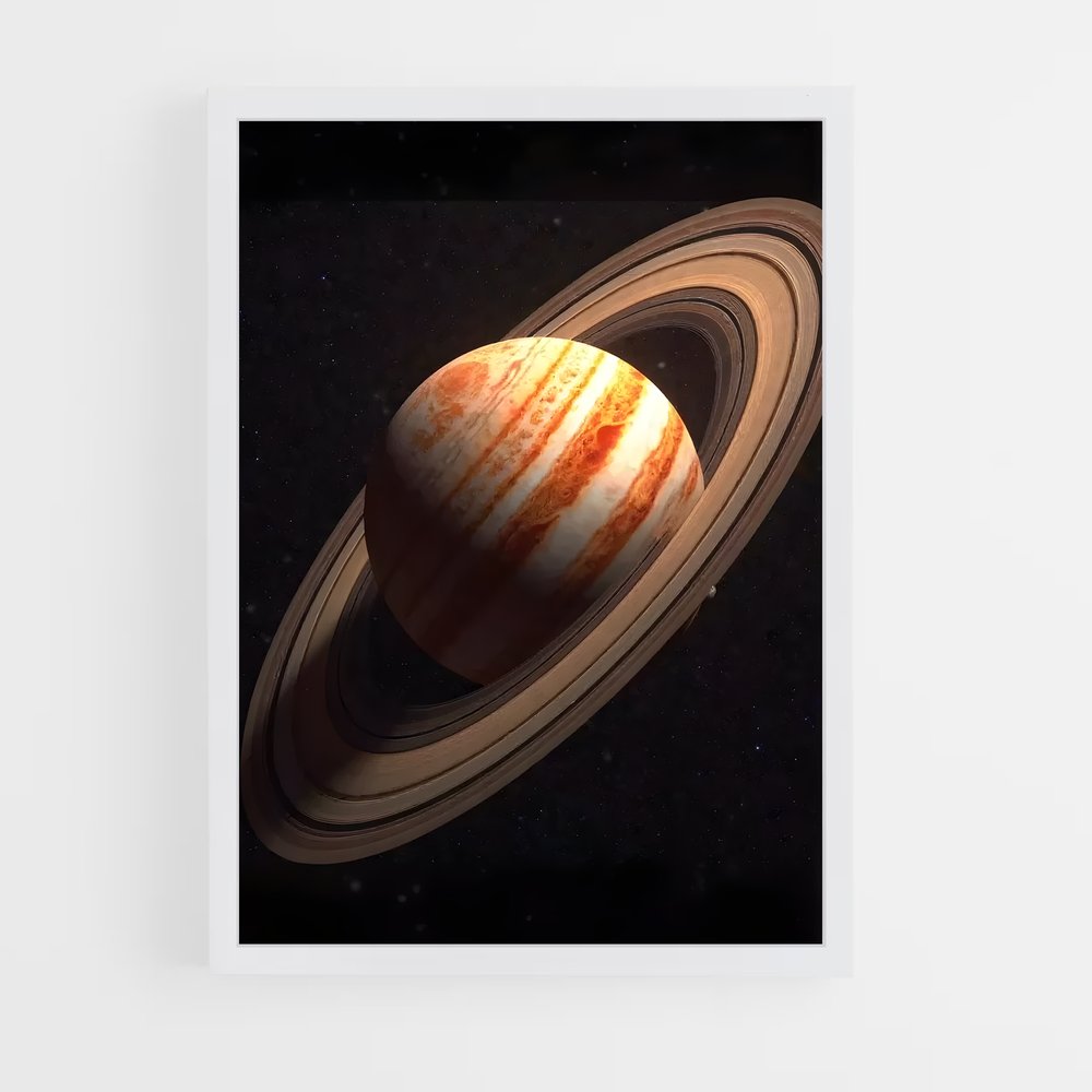 Poster Saturne Éternelle (vue 3)